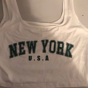 Graphic tank top,Shein,size small